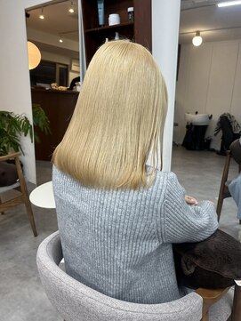 タップコーヴォ(TAP covo) 金沢美容室／TAP covo／金沢駅／ブリーチカラー／ケアブリーチ