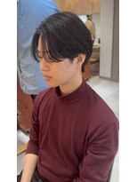 キャンバス バイ ネオリーブ 横浜西口(Canvas by neo.)&nbsp;横浜★センターパートのフェザーパーマ