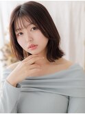 レイヤーカットくびれミディアムこなれヘアa川口20代30代40代