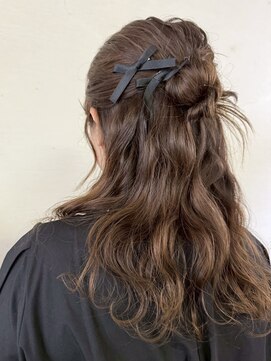 ベルクープ 永山店(BELLE COUPE) やわらかカチモリハーフアップ