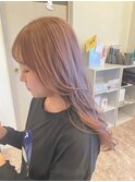 ピンクベージュカラー