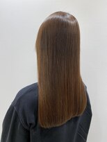 ミライ 未来美髪デザイン(mirai)&nbsp;サブリミックS＆N.ストレート（矯正）+ナシードカラー+カット