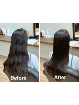 髪質改善トリートメントがセットになったクーポンをご用意☆あなたの理想のうるツヤ髪を叶えます◎