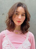 ガーデン 銀座(GARDEN)&nbsp;ボブ パーマ レイヤーカット デジタルパーマ ナチュラルブラウン