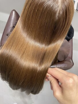 ライア 下北沢(laia) ハイトーンサラサラロングヘア【髪質改善 下北沢  美容室】