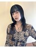[人気No.2]カット+カラー+トリートメント無料[切りっぱなし/ハッシュカット]