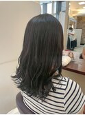 髪質改善/顔周りレイヤーカット/グレージュ[千葉/千葉駅]
