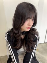 ユーフォリア 新宿通り(Euphoria)&nbsp;ハッシュカット/無造作レイヤー/くびれ/ロングレイヤー/艶暗髪