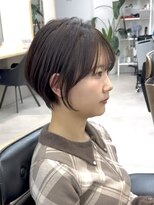 トト 船橋店(toto.)&nbsp;☆ダークアッシュミディアムレイヤーカット似合わせカット[船橋]