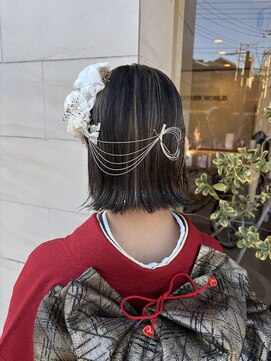 アナザーワールドココン(ANOTHER WORLD cocon) 成人式ヘアセット