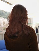 ビュートリアム 鎌倉小町(BEAUTRIUM) ロングレイヤー/レッドブラウン/BEAUTRIUM鎌倉小町 長嶺舞唯