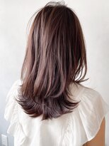 アグノス 青山(Agnos)&nbsp;くせ毛風カール前髪艶感アンブレラカラーうるツヤ#313g0312