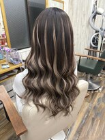 ヘアスタジオワン 藤沢店(HAIR STUDIO ONE)&nbsp;エクステハイライト　メッシュ