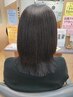 感動体験【うる艶♪髪質改善】縮毛矯正+似合わせカット