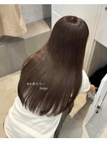 アマーク(a mark)&nbsp;【小川　結女花】ダークベージュ×水素カラー