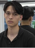 外国人風センターパート