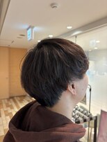 ケンジ 平塚 アネッタ(KENJE annetta)&nbsp;パーマ風マッシュスタイル
