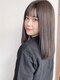 ザ シーワークス ときわ台店(THE Cworks)の写真/《髪質改善ストレート》思わず触れたくなる潤いと艶。ダメージレスな薬剤で、湿気に負けない理想の美髪へ◎