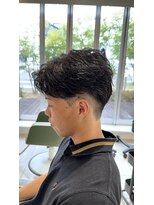 アース オーセンティック 高松レインボーロード店(EARTH Authentic)&nbsp;″テーパーフェード×フェザーパーマ″