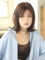 カナン(CANAAN)&nbsp;伸ばしかけミディボブ・レイヤーボブ・つや髪・アッシュベージュ