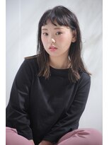 ロティー(loty)&nbsp;【今泉　loty】切りっぱなしミディー×ハイライトカラー