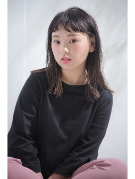 ロティー(loty) 【今泉　loty】切りっぱなしミディー×ハイライトカラー