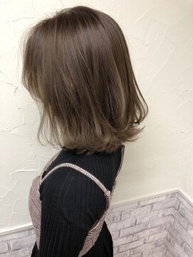 シュリット 溝の口(schritt) 【モテ】アッシュベージュ ボブ シュリットmutsuki