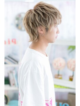ミック ヘアアンドビューティー 大山店(miq Hair&Beauty) スパイシー★マッシュウルフ