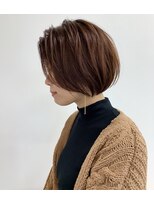 フィル(fil)&nbsp;ボブ／ピンクブラウン