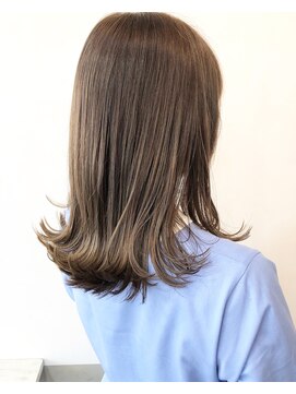 アン ココン(un.cocon) 【un.cocon吉祥寺】切りっぱなし　ミディ