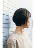 大人かっこいい立体感ショートボブ