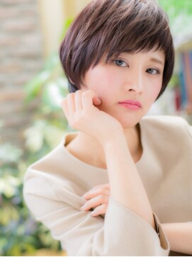 カバーヘア ブリス 大宮西口(COVER HAIR bliss) 大人カッコイイ小顔前下がりクールショートc4大宮20代30代40代!