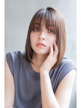 アメリ 新宿(Ameri) Ameri ピュアな艶感と透明感　シアーボブ　【新宿】