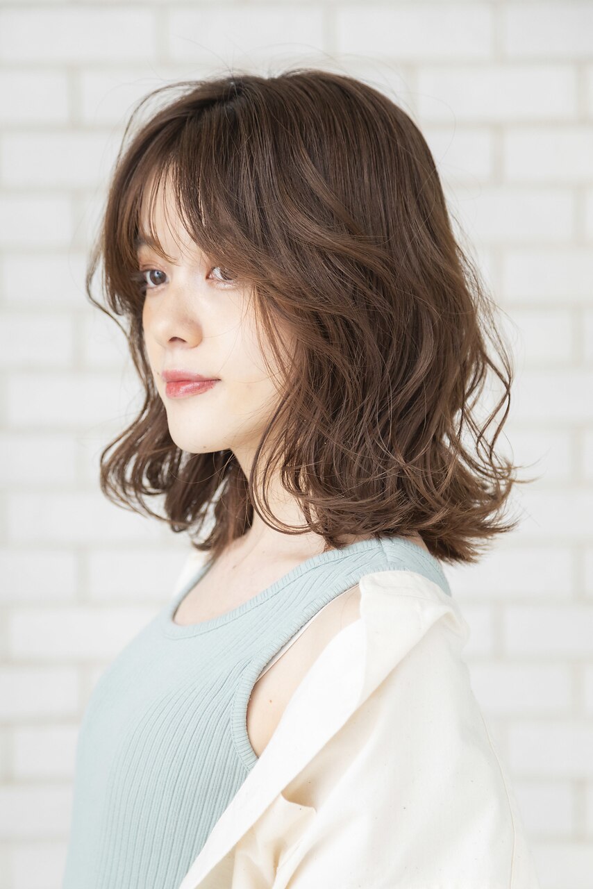 柔らかさのあるシームレスデジタルパーマ：L140171977｜クロエ 天王寺