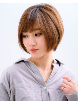 マッシュアンドマッシュアヴェダ ららぽーと福岡店(mash&mash AVEDA) 大人可愛い王道ナチュラルショート/20代30代40代◎