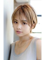 ケアリー 武蔵小杉(Carelly)&nbsp;大人かわいい前髪セシルカットココアブラウンフリンジウェーブ