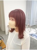 くすみコーラルピンク