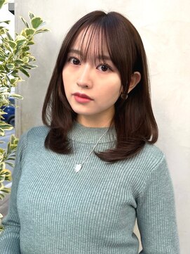 ミラリー トウキョウ(Mirareee Tokyo) 20代30代40代◎栗色波巻きミルクチョコレート艶感エギョモリ