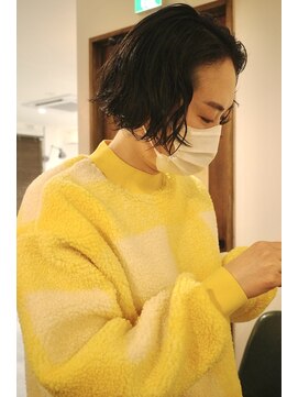 ハニーマスタード(HONEY MUSTARD) 【ゲストスタイル】ミニボブのニュアンスパーマ