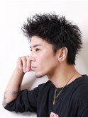 『ブラストジェット』ツーブロック 刈り上げ アップバング