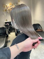 ロンド レア 天神大名店(Lond Le’a) ドレスヘア/ショコラアッシュ/ヘルシースタイル/ふんわりカール