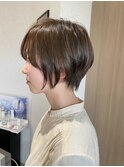 綺麗めナチュラルショートヘア