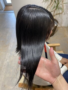 コレット 宇都宮(collet Gigi) 色落ちしてくれるブラック