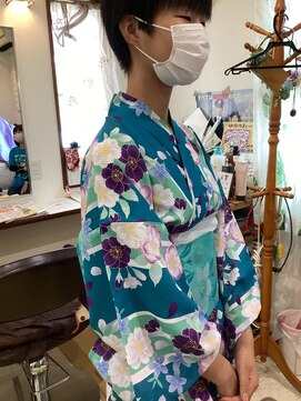 サロンドマナ 夏祭り張り切って見せて来てスタイル