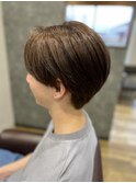 韓国風ツーブロックショート