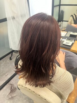 ナンバー アリア 三軒茶屋(N° aria) 《三軒茶屋 N°aria》くびれ巻きくすみコーラルブラウン三茶