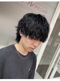 波巻きスパイラルパーマ