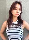 前髪顔周りレイヤーカット×エアリーロング×美髪髪質改善