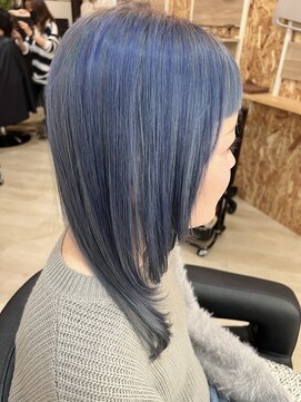 モリバイリトル(mori by little) ブルーデザインカラー