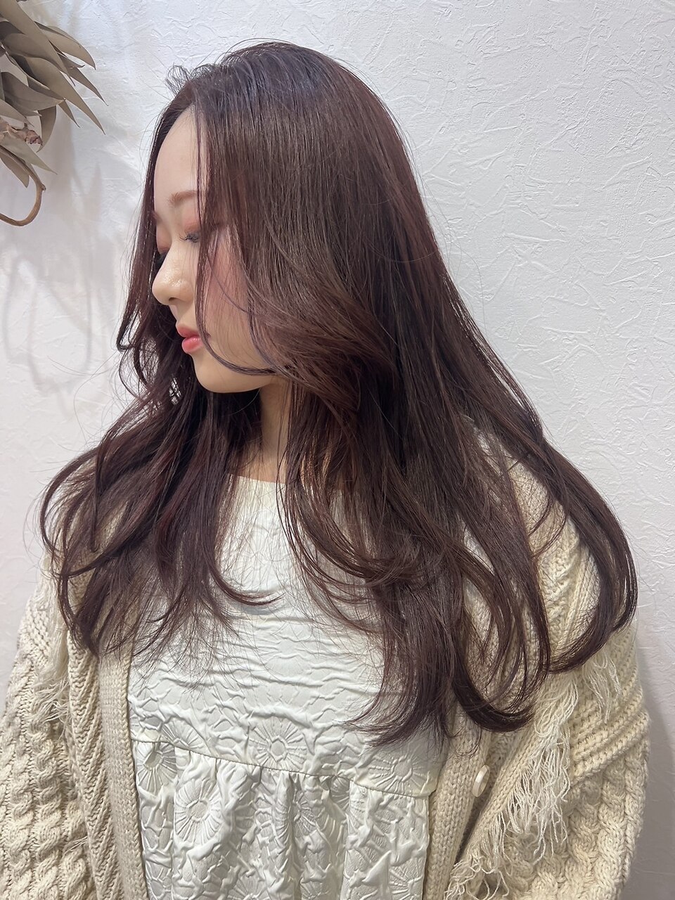 【1周年記念】似合わせカット＋透明感カラー＋3step艶トリートメント￥12100